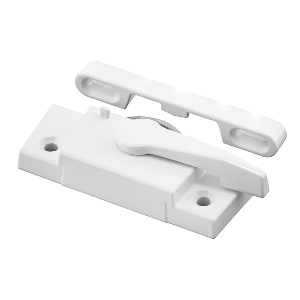 Diecast, White, Window Sash Lock, Left Hand